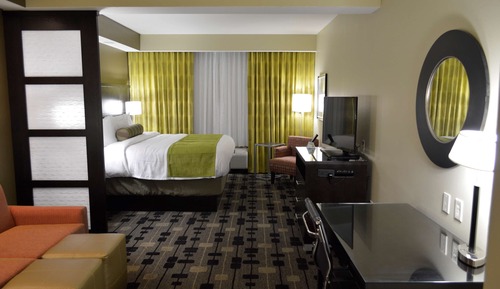 Suite, 1 King Bed, Non Smoking, Refrigerator & Microwave (with Single Sofabed)