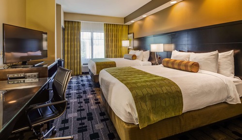 Standard Room, 2 Queen Beds, Accessible, Refrigerator & Microwave