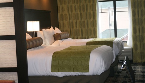 Suite, 2 Queen Beds, Non Smoking, Refrigerator & Microwave (with Single Sofabed)