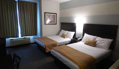 Standard Room, 2 Queen Beds, Non Smoking, Refrigerator & Microwave