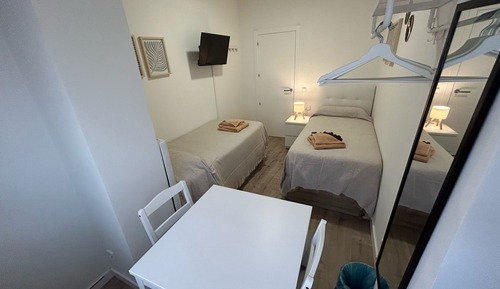 Twin Room, Shared Bathroom