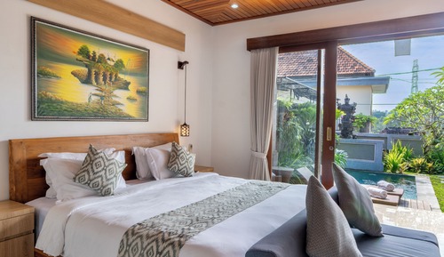 Family Villa, Balcony, Garden View