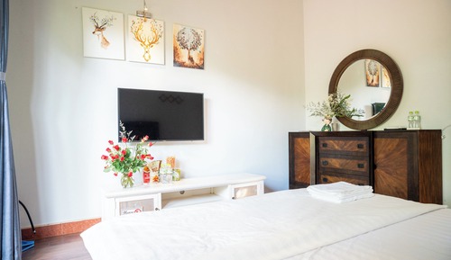 Exclusive Double Room, Balcony, Garden View