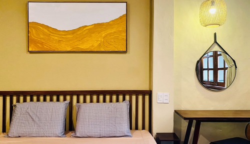 Romantic Double Room, Private Bathroom, Garden View