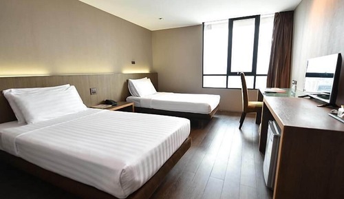 Deluxe Twin Room, Non Smoking, Private Bathroom