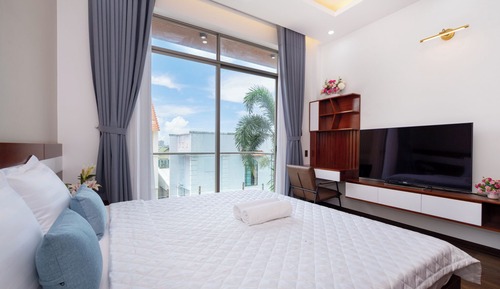 Deluxe Villa, City View, Beachfront