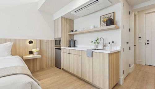 Executive Studio, 1 King Bed, Kitchenette, Mountain View
