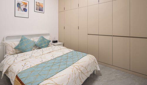 Deluxe 2-bedroom 1-living room suite (kitchen, washing machine, refrigerator, microwave oven)