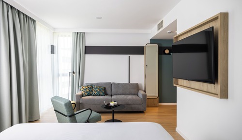 Room, 1 King Bed with Sofa bed