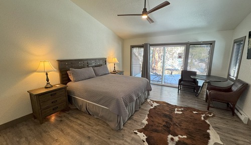 Superior Cabin, 1 King Bed, Patio, Hill View