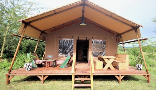 Comfort Tent, Patio, Garden View