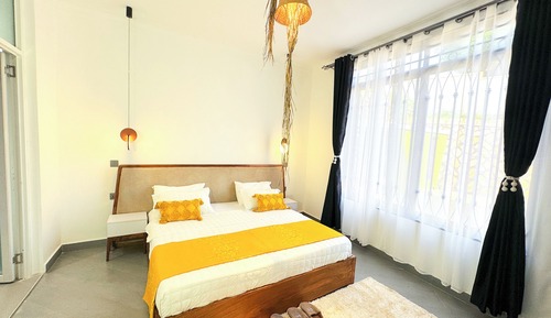 Comfort Apartment, Balcony, Garden View