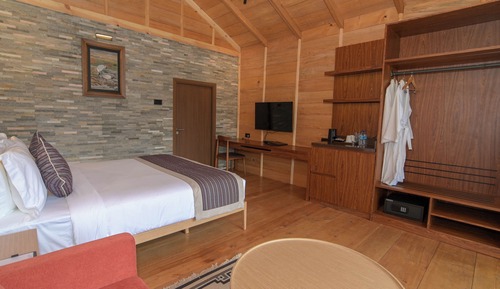 Deluxe Double or Twin Room, Balcony, Mountain View