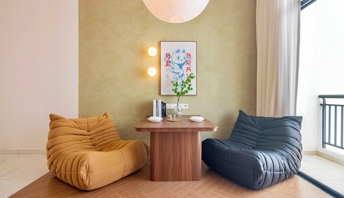 Deluxe Apartment, 1 King Bed, City View