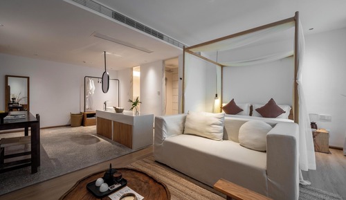 Senior Double Room, City View