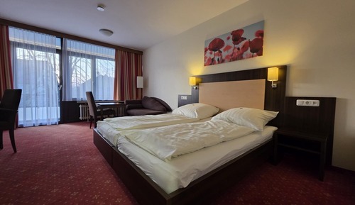 Superior Double Room, Balcony, Garden View