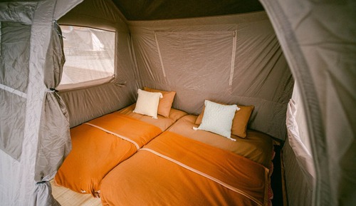 Deluxe Tent, Patio, Mountain View