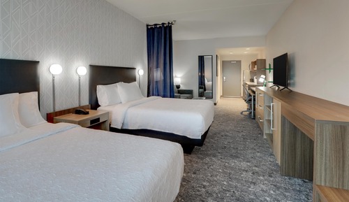 Studio, 2 Queen Beds, Accessible (Hearing)
