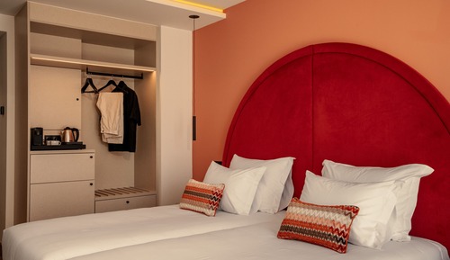 Deluxe Double or Twin Room, Balcony, City View