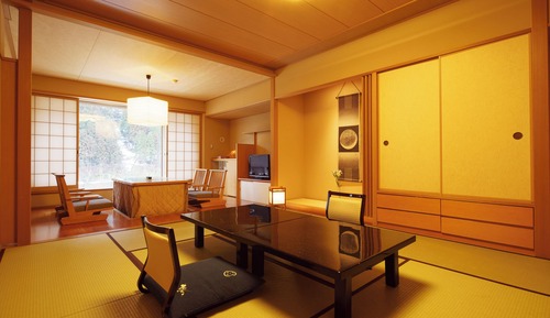 Traditional Room with open-air bath, River View, Non Smoking
