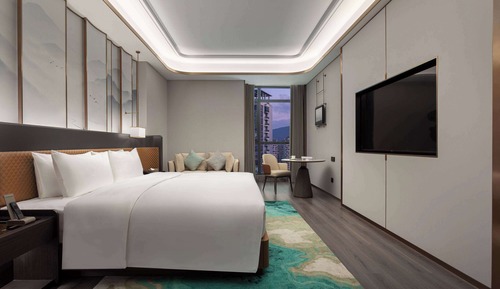 Executive Suite, 1 King Bed with Sofa bed, Non Smoking