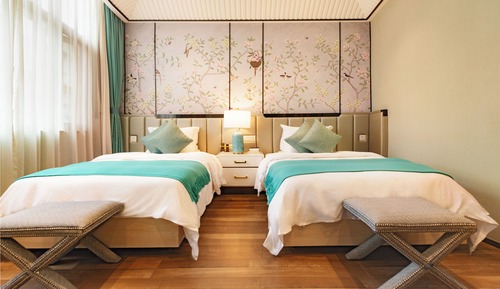 Business Double or Twin Room, Multiple Beds, Non Smoking, Courtyard View