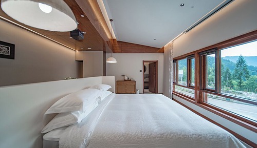 Mangzhong |(Muse bedding+smart whole house+dry wet separation+mountain view)