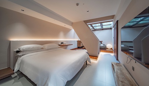 Spring Equinox Family Room With Starry Sky Loft, Tatami Rest Area, Hd Projection, And Whole House He