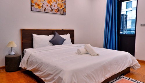 Deluxe Apartment, 1 Bedroom, Balcony, City View