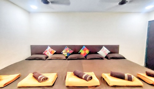 Comfort Quadruple Room, Balcony, Garden View