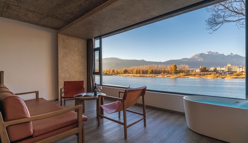 Twin Room, Lake View, Lakeside