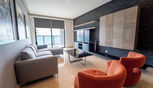 Design Apartment, Balcony, Oceanfront
