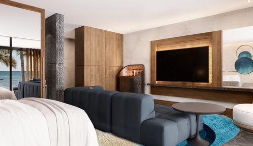 Suite, Multiple Beds (W, Swim-up,  All-Incl. Adults Only)