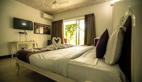 Deluxe Room, 1 Double Bed, Private Bathroom, Courtyard View