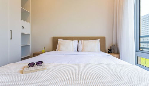 Standard Apartment, 1 Queen Bed with Sofa bed, Balcony, City View