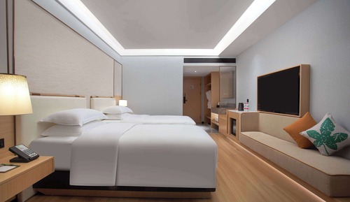 Deluxe Room, 2 Twin Beds, Non Smoking, City View