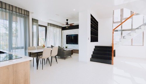 Family Villa, Balcony, Garden View