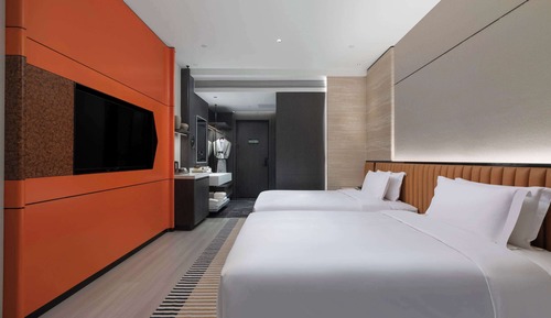 Classic Room, 2 Double Beds, Smoking