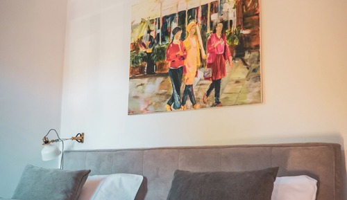 Deluxe Double Room, Private Bathroom, City View (DZ groß)