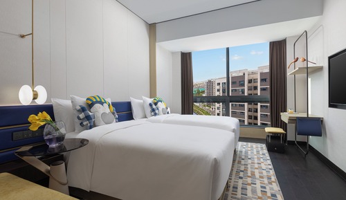 Standard Room, 2 Twin Beds, Garden View