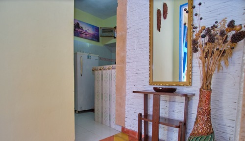 Comfort Studio, Kitchen, Courtyard View