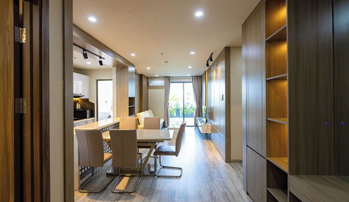 Deluxe Apartment, 1 Bedroom, Kitchen, City View