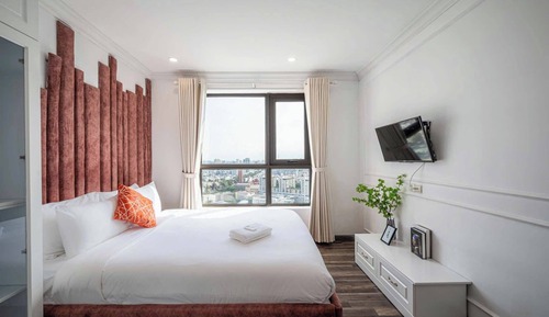 Deluxe Apartment, 2 Bedrooms, Kitchen, City View