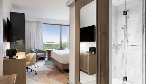 Deluxe Room, 1 King Bed, Non Smoking (Mobility Accessible, Roll-in Shower)