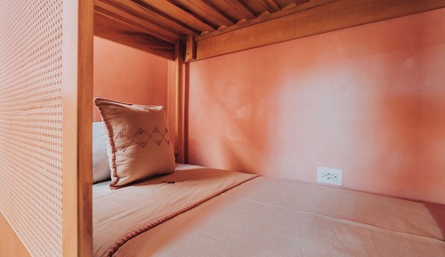 Bed in 6-Bed Female Dormitory Room #1