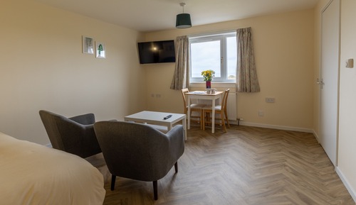 Studio, 1 Double Bed, Sea View