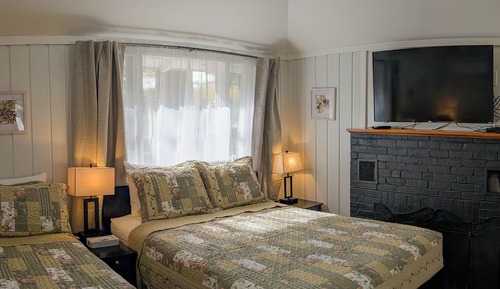 One Bedroom Cabin with Kitchen & Enclosed Porch (Pet Friendly)