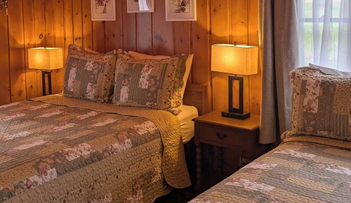 One Bedroom Cabin with Kitchen & Enclosed Porch (Pet Friendly)