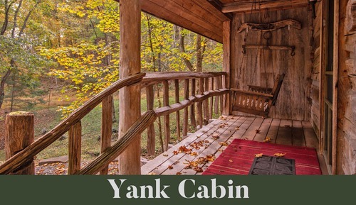 Yank Cabin, 1 Queen Bed, Hot Tub and Fireplace