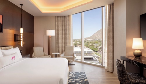 Deluxe Suite, 1 King Bed, Accessible, Mountain View (Bathtub)